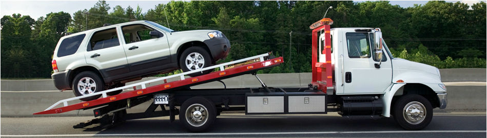 Car removal in progress in Sydney